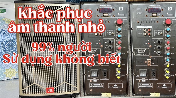 Các Nguyên Nhân Khiến Âm Thanh Loa Kéo Trục Trặc