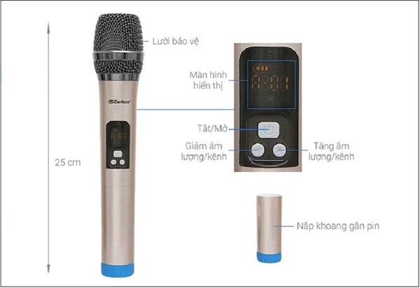 Cách Kết Nối Micro Không Dây Với Loa Bluetooth