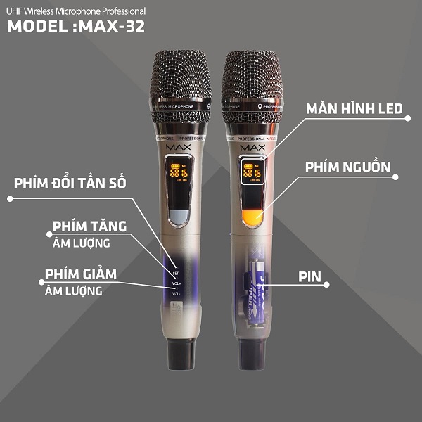 Căn Chỉnh Tần Số Micro Không Dây
