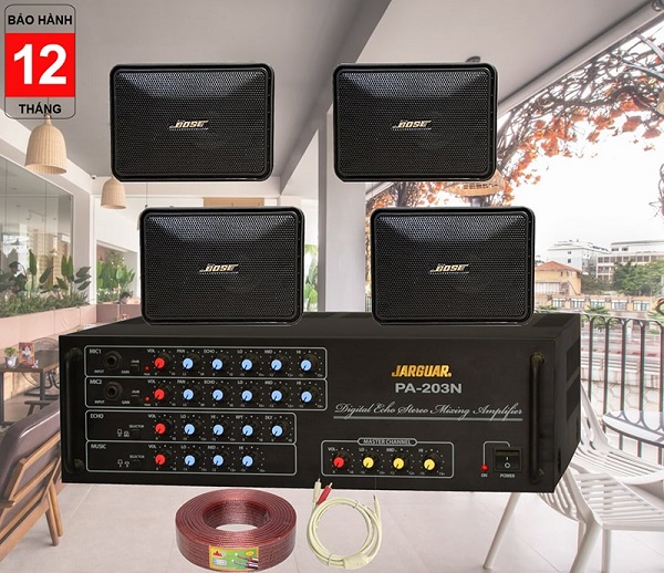 Hướng Dẫn Đấu Nối và Cân Chỉnh Amply Với Loa Bose 101 Từ A-Z