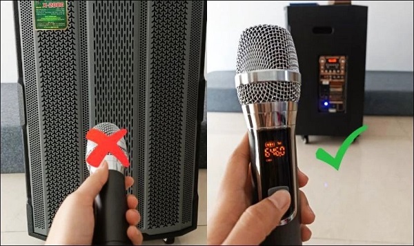 Micro Bị Hú Khi Gần Loa