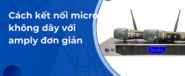 Micro Không Dây Hoàn Toàn Không Có Tiếng
