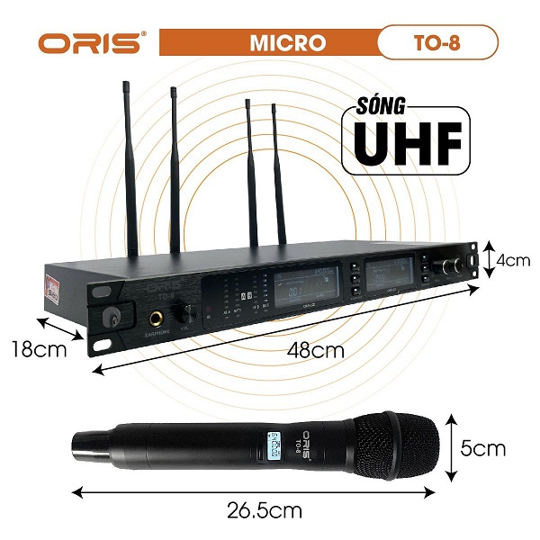 Micro Không Dây Oris TO-8