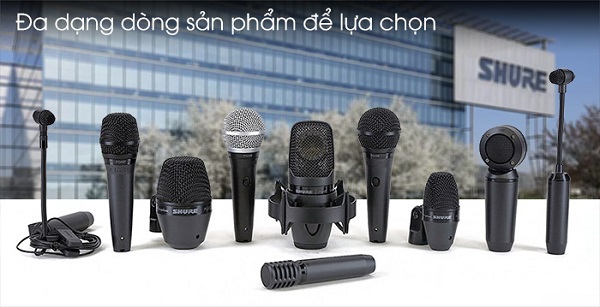 Đa Dạng Mẫu Micro Shure