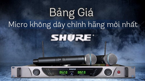 Cách Lựa Chọn Micro Shure Phù Hợp