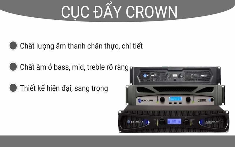 Những đặc điểm nổi bật của CROWN KVS 1000