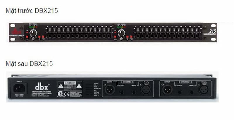 Equalizer DBX 215