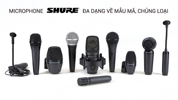 Tại Sao Micro Shure Là Lựa Chọn Hoàn Hảo Trong Buổi Trình Diễn