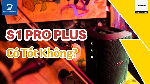 Loa Bose S1 Pro Plus Với Loa Bluetooth
