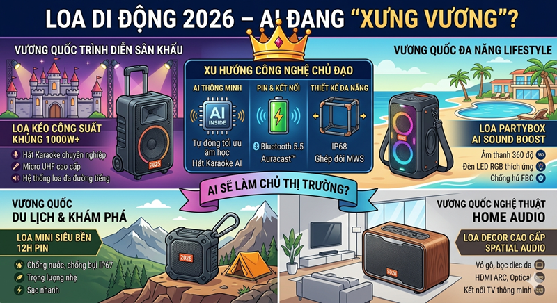 Cái "nỗi đau" của anh em đi mua loa hiện nay