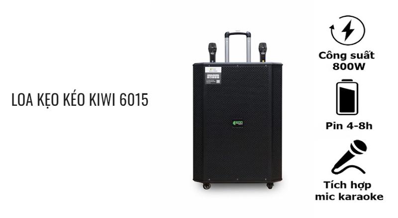 Đặc điểm vượt trội từ Loa Kẹo Kéo Kiwi 6015 