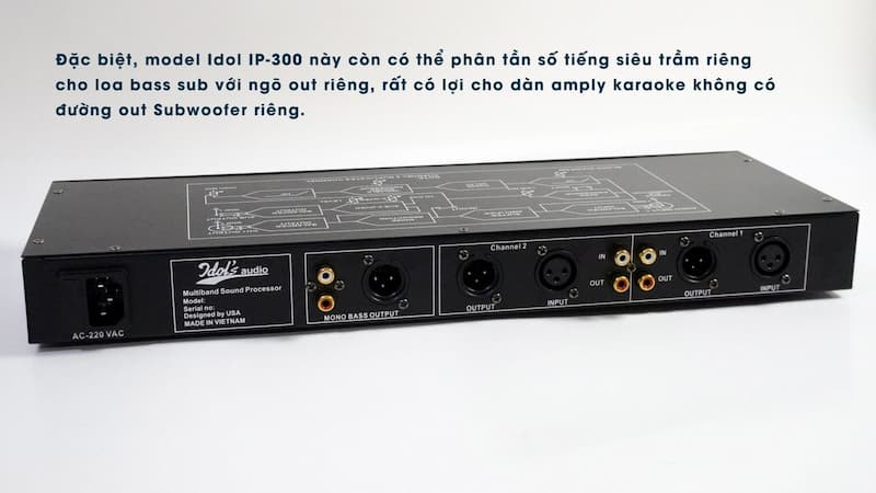 Mô tả về máy nâng tiếng Idol IP 300