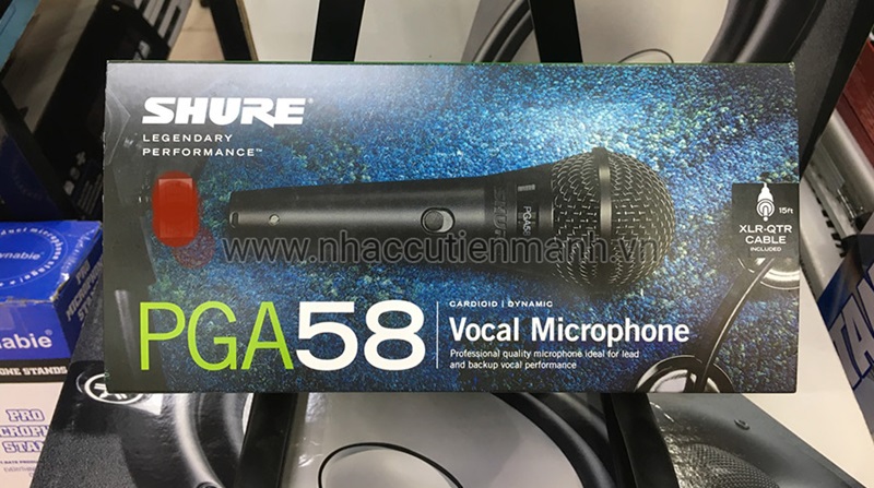 Đặc điểm nổi bật Micro Shure PGA 58 QTR