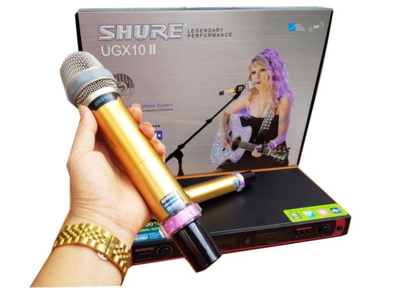 micro shure ugx10 ii