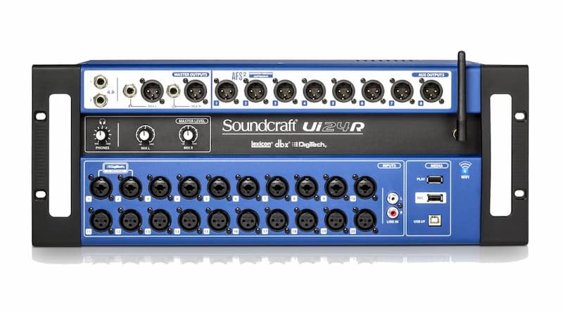 Mô tả về Mixer kỹ thuật số Soundcraft UI24R