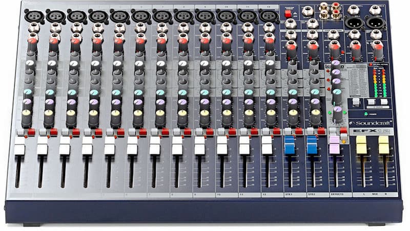 Đánh giá Mixer Soundcraft EFX 12