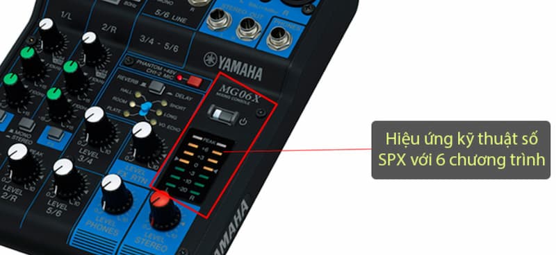 Mixer Yamaha MG 06X