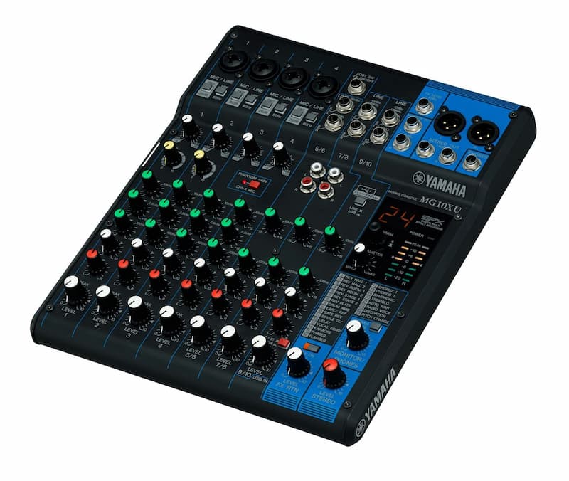 Đặc điểm của Mixer Yamaha MG 10 XU