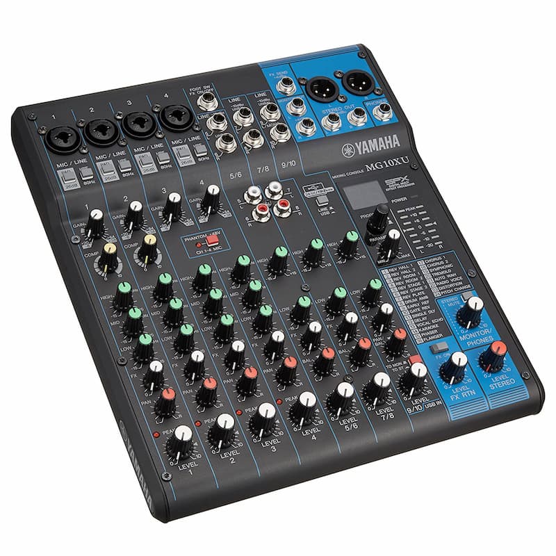 Đánh giá Mixer Yamaha MG 10 XU