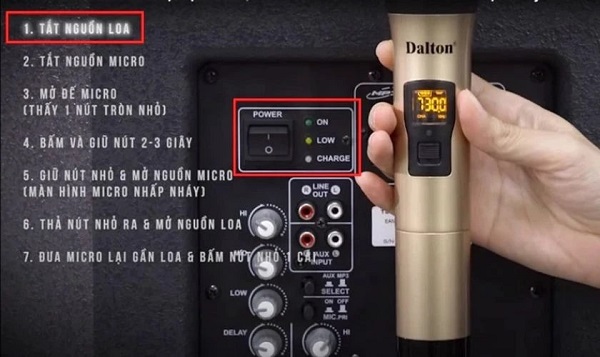 Phối Ghép Micro Không Dây JBL VM300 Với Loa Bluetooth