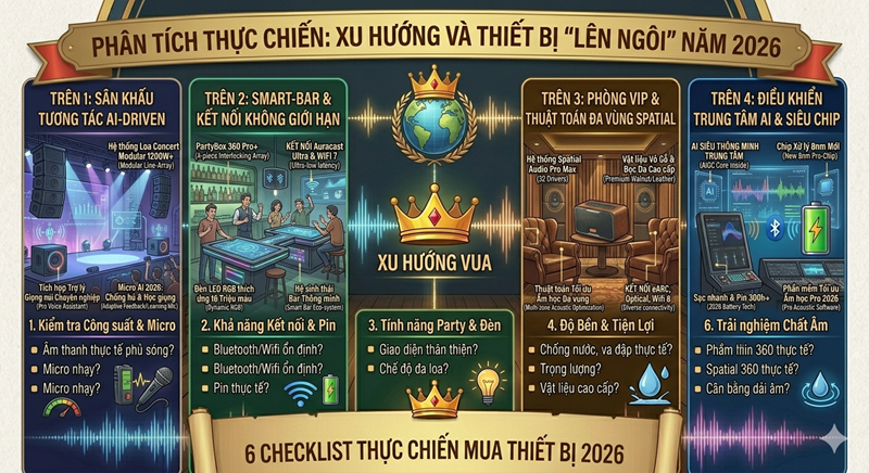 Phân tích thực chiến: Xu hướng và Thiết bị "lên ngôi" năm 2026