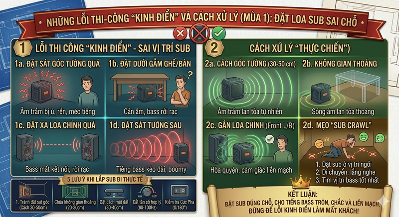 Những lỗi thi công "kinh điển" và cách xử lý