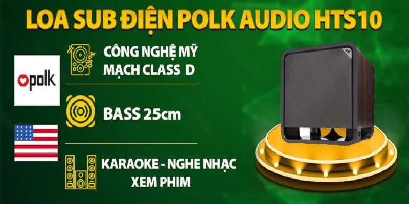 Thông tin về Polk Audio HTS10