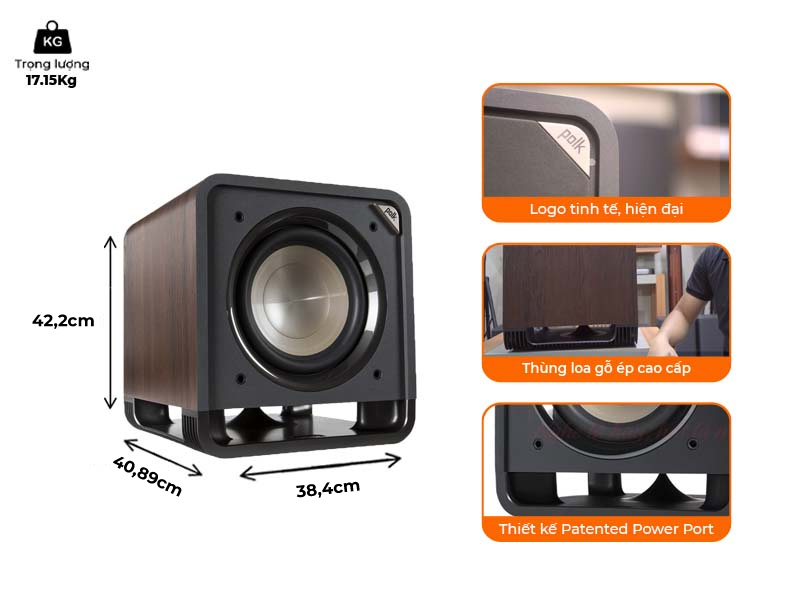 Điểm nổi bật của Polk Audio HTS10