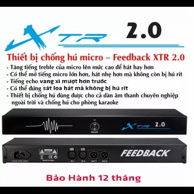  thiết bị chống hú Feedback XTR 2.0 