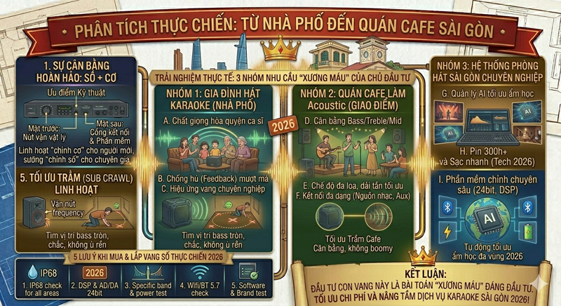 Phân tích thực chiến: Từ nhà phố đến quán cafe Sài Gòn